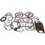 Cometic Gasket Compl Fl Flh 48-65