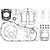 Cometic Gasket Set Comp Eng/Prim 9346333