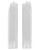 Cycra 23-24 Yamaha WR450F/YZ450F/FX Fork Guards White