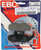 EBC Organic Brake Pads 17200011