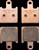 EBC HH Brake Pads 17210646