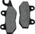 EBC Organic Brake Pads FA2152