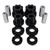 Energy Suspension 01 - 05 Lexus IS300 Rear Subframe Bushing Set - Black