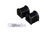 Energy Suspension Sway Bar Bushing Set - Rear - Black - 14mm