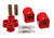 Energy Suspension Control Arm Bushing Set - Front Lower - Red