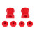 Energy Suspension Sway Bar Bushing Set - Rear - Red - 19mm