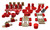 Energy Suspension 93 - 02 Chevrolet Camaro Red Hyper - flex Master Bushing Set