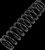 Rear Spring - Heavy Duty - Black - Spring Rate 135 lb/in