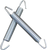 Exhaust Springs - Zinc - 57 mm