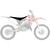 Blackbird Racing Seatcover Pmd Crf/Cr Bk