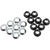 Bolt Nut Lug Lock Bk 8Pk