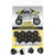 Bolt Nut Lug Lock Bk 8Pk