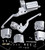 Drag Specialties Levers Hand Blk 14-19 Xl