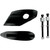 Baron Liner Pullback Handlebar Riser - Black - Yamaha - 06' - 15' XV 1900 CT Stratoliner