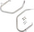 Drag Specialties Low-Profile Saddlebag Guards - Chrome