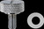 Drag Specialties Seat Knob Chm Slot 1/4-28