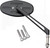 Drag Specialties Mirror Blu Stlth Ii Blk