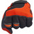 Biltwell Moto Gloves -Orange/Black -Medium