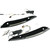 Custom Dynamics Windshield Trim - Sequential Turn Signal - Black