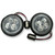 CIRO Rear Signal Light Inserts - Black - Red Lens-Harley-Davidson-18'-24' Softail Fat Boy 114 FLFBS