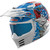 Icon Elsinore Helmet - American Basstard - Blue - XL
