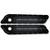 Covingtons Saddlebag Hinge Cover - Dimpled - Black
