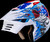 Icon Elsinore Helmet - American Basstard - Blue - Medium