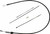 Drag Specialties Cable Cltch Upper Bl/Bl36