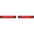 Custom Dynamics Saddlebag LED Lights - Sequential - Black/Red 20402583
