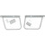 Drag Specialties Chrome Saddlebag Support Brackets  - FX/FL '84-'99