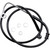 Brake Line - +10" - Black - '15-'17 Softail 17415775
