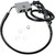 Brake Line - Front - +6" - Black - XL 17415293