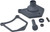 Drag Specialties Starter Button Wrkle Blk
