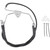 Brake Line - Front - Black - +6" - FLH '96-'07