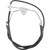 Brake Line - Front - Black - +10" - FLH '96-'07