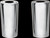 Drag Specialties Fork Slider Covers - Extended +2" (8.5") - Chrome - Smooth