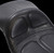 Maverick Daddy Long Legs Seat - Black - Stitched - FLT/FLHT '97-'01