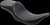 Maverick Daddy Long Legs Seat - Black - Stitched - FLT/FLHT '97-'01