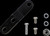 Bare Bones Pillion Pad - Diamond - Black - FL/FX '18-'23 8021481