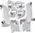 Memphis Shades Mnt Kit Triggerlock S/S 23200032