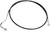 LINE BRAKE UPPER XR BLK 17414838