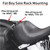 7" Solo Luggage Rack - Gloss Black - Softail