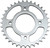 Parts Unlimited Rear Sprocket Hon 530 35T
