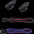 LightningBullet - Marker LIghts - Amber/White - Black