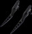 Levers - Racing - Black 6100702
