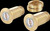 Lightning Bolts Kit - Run/Brake/Turn - Brass