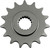 Parts Unlimited C/S Sprocket Hon 520 15T K222502C