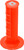 ODI Lock-On Grips - MX - V2 Half Waffle - Fluorescent Orange-KTM-2023' 300 SX
