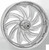 Wheel - Supra - Front - Dual Disc/with ABS - Chrome - 21x3.5 - '08+ FL