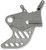 Rear Disc Guard - Gunmetal 17030087